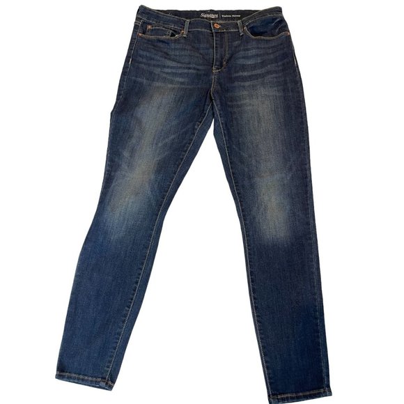 Signature By Levi Strauss & Co Women's Jeans Modern Skinny High Rise Blue SZ W32 - Picture 1 of 10